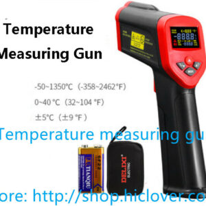 Temperature measuring gun